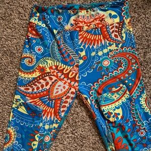 Lularoe floral leggings